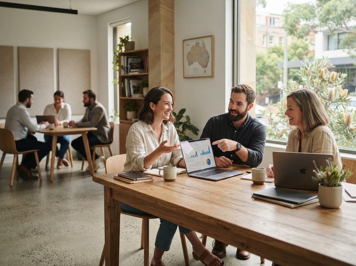 Aussie Paid Surveys team reviewing data-driven capital recommendations